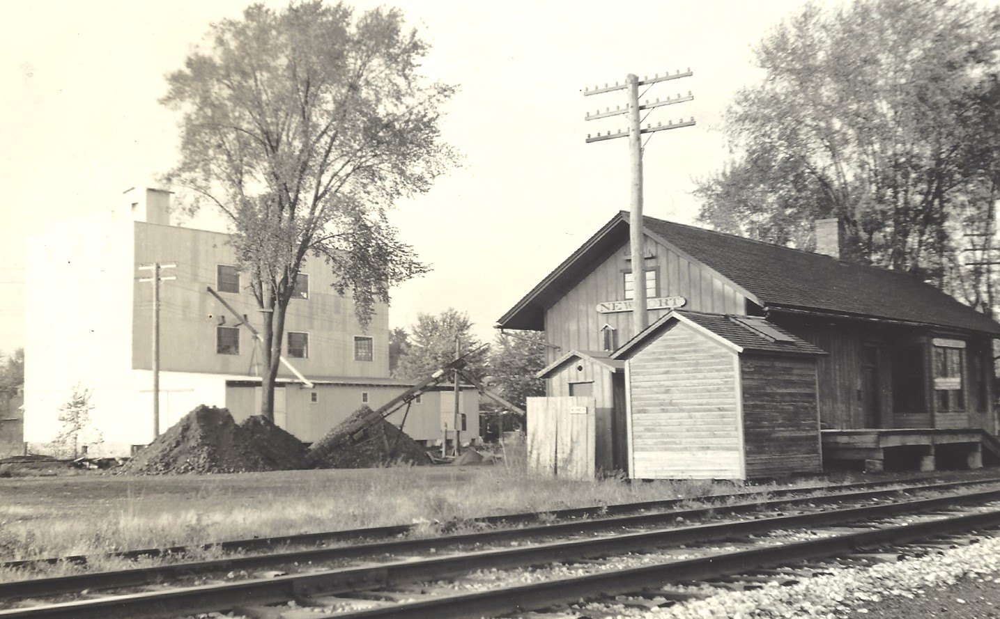 Newport Depot in 1936